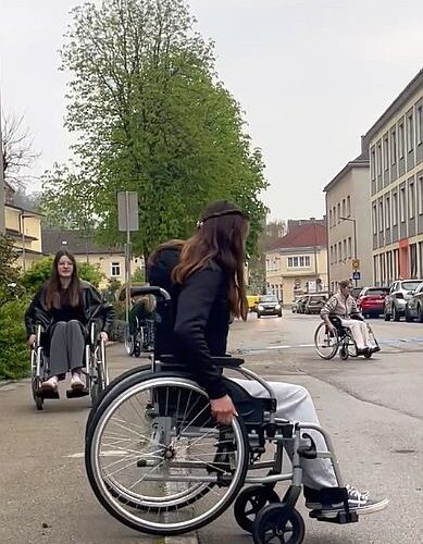 Vertraute Wege einmal anders – Rollstuhlprojekt am 16. April